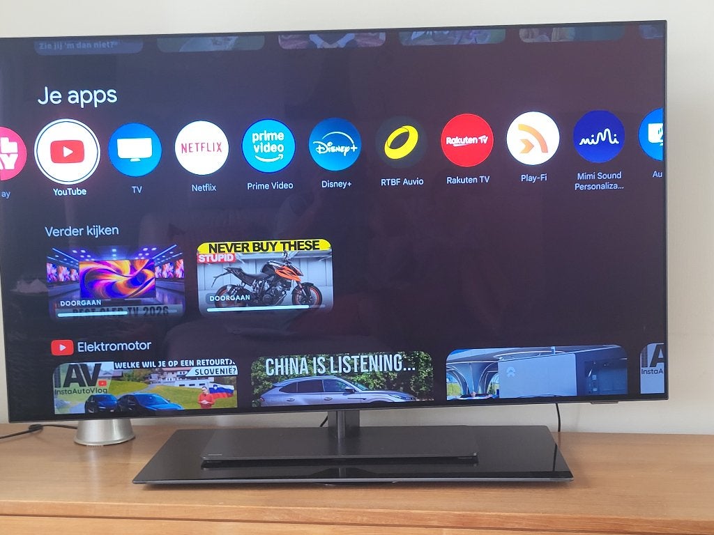 Philips 55Oled808/12 garantie tot 07/2029, Audio, Tv en Foto, Televisies, Ophalen, Philips, Zo goed als nieuw, 100 cm of meer