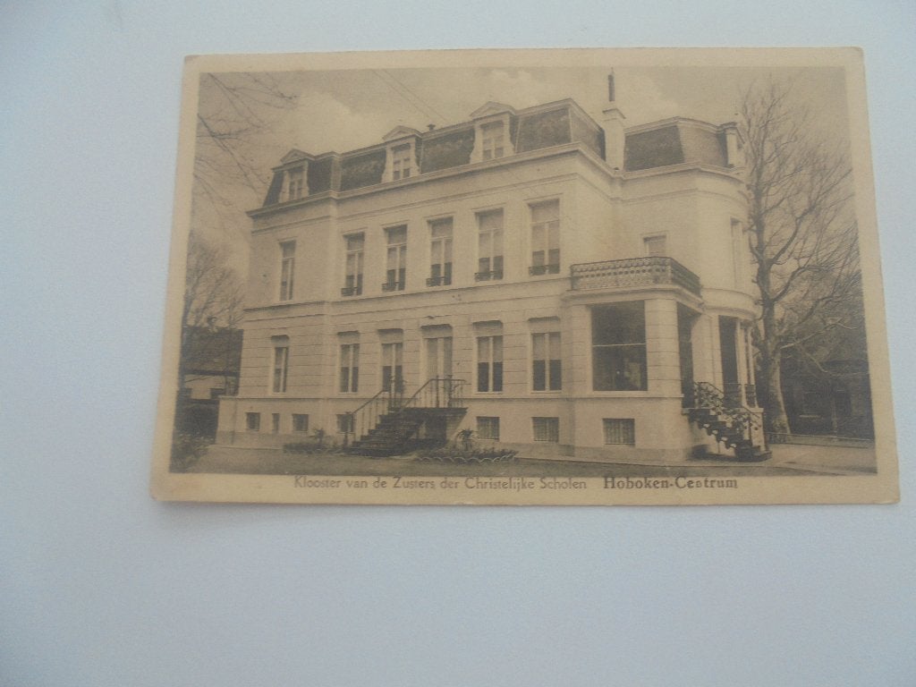 hoboken - klooster van de zusters der christelijke scholen, Enlèvement ou Envoi, 1920 à 1940, Non affranchie, Anvers
