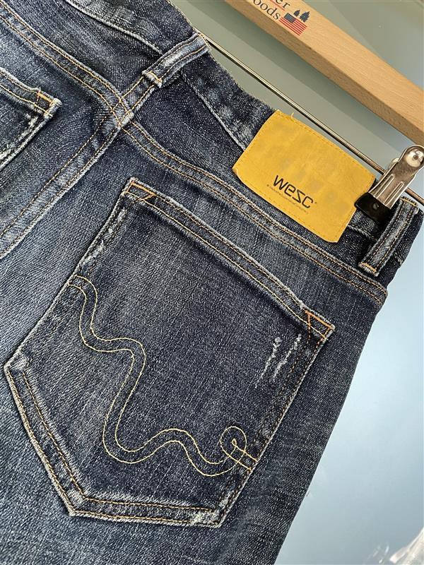 Wesc Jeans, Blauw, W32 (confectie 46) of kleiner, Ophalen of Verzenden, Zo goed als nieuw