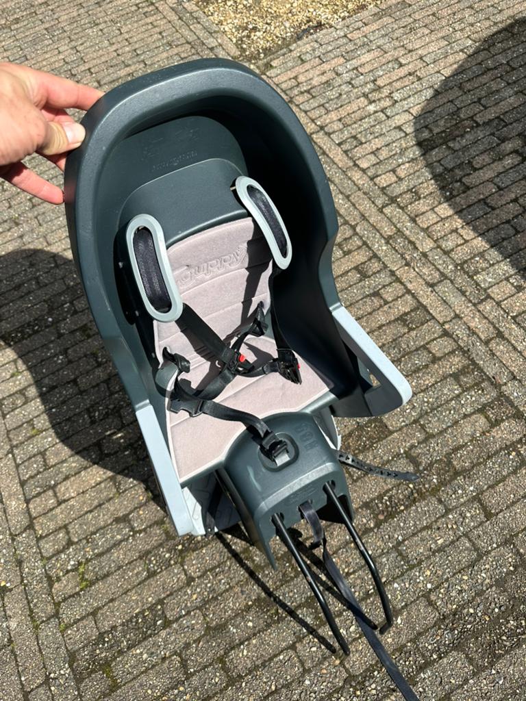 Fietsstoel, Ophalen, Gebruikt, Achterzitje, Voetsteuntjes
