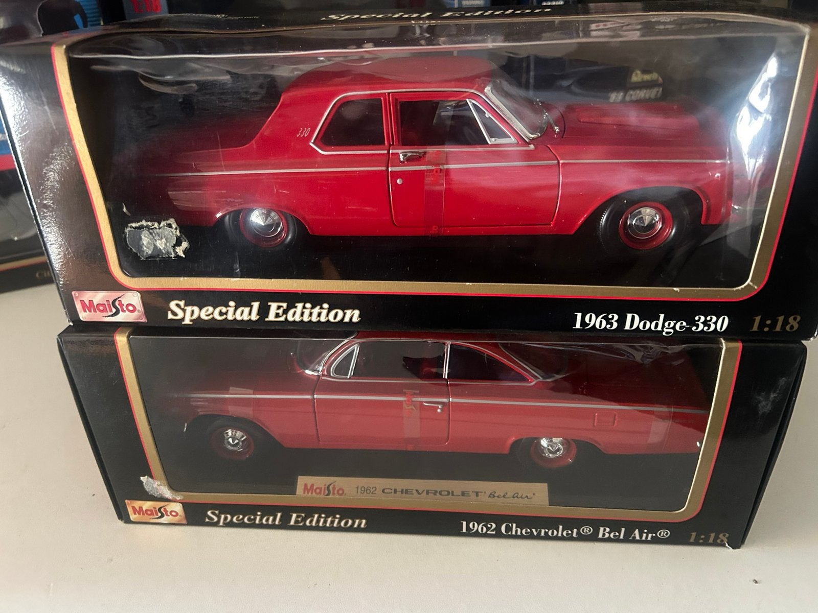 Modèle de voiture Chevrolet Bel Airen Dodge 45 e piece, Enlèvement ou Envoi, Comme neuf