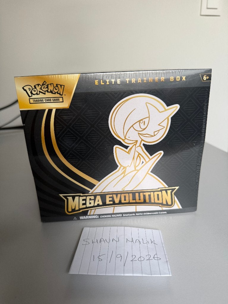 Sealed Pokemon Mega Evolution Elite Trainer Box, Ophalen of Verzenden, Nieuw, Booster