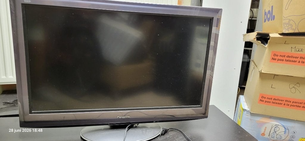 TV Panasonic 80 cm grijs, Audio, Tv en Foto, Televisies, Ophalen, Panasonic, Zo goed als nieuw, Smart TV