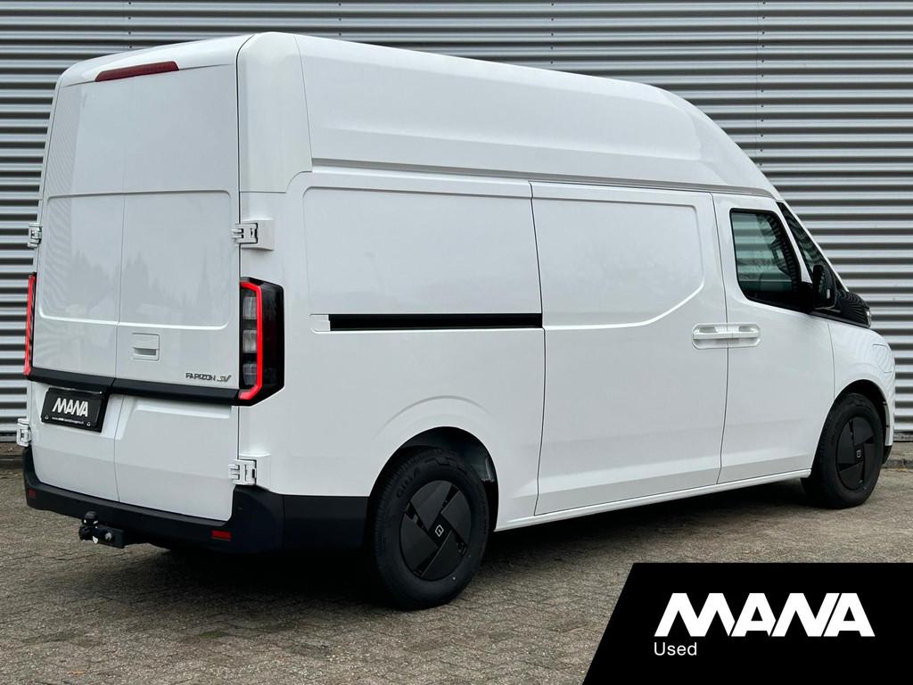 Farizon SV L2H3 83 kWh / 232 PK Lanceringseditie Trekhaak Ac, Auto's, Gebruikt, Wit, Leder, 2330 kg