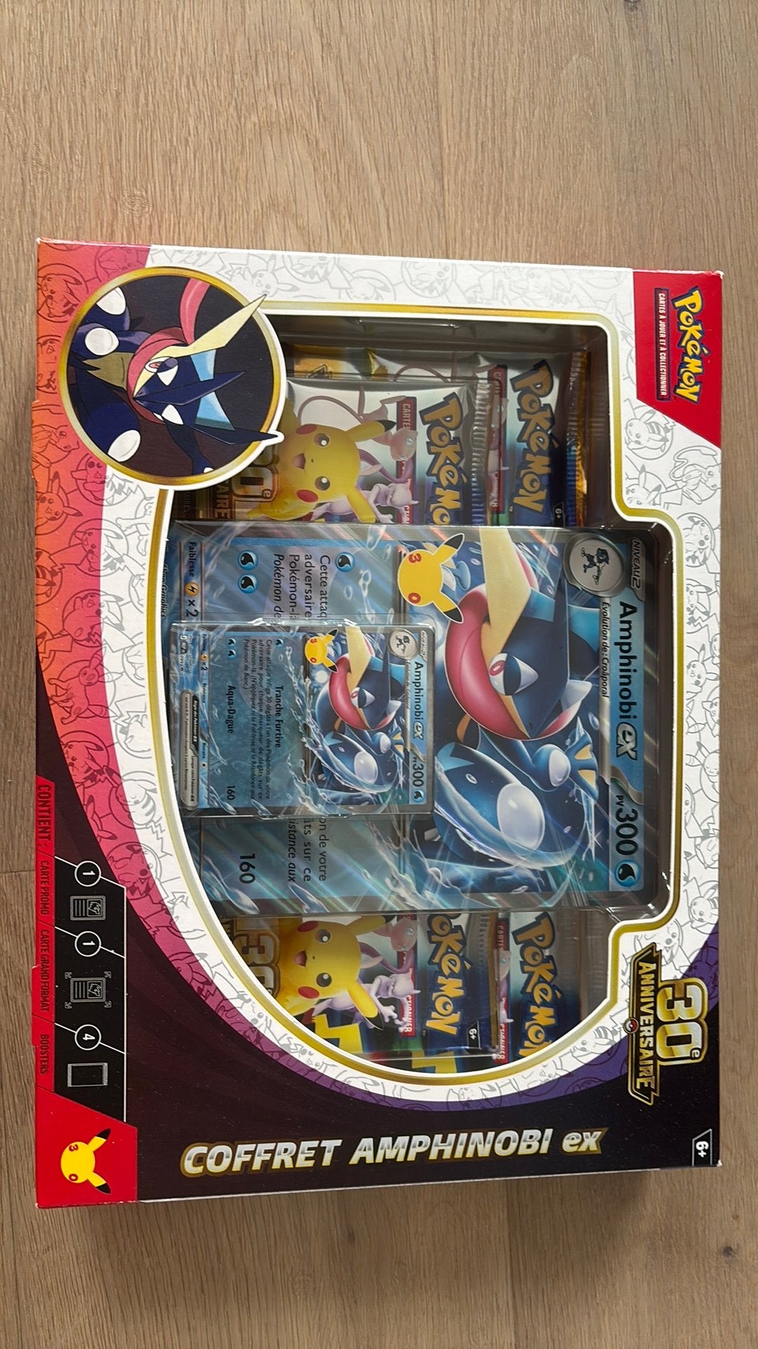 Coffret Amphinobi ex 30ans Pokemon, Enlèvement ou Envoi, Neuf