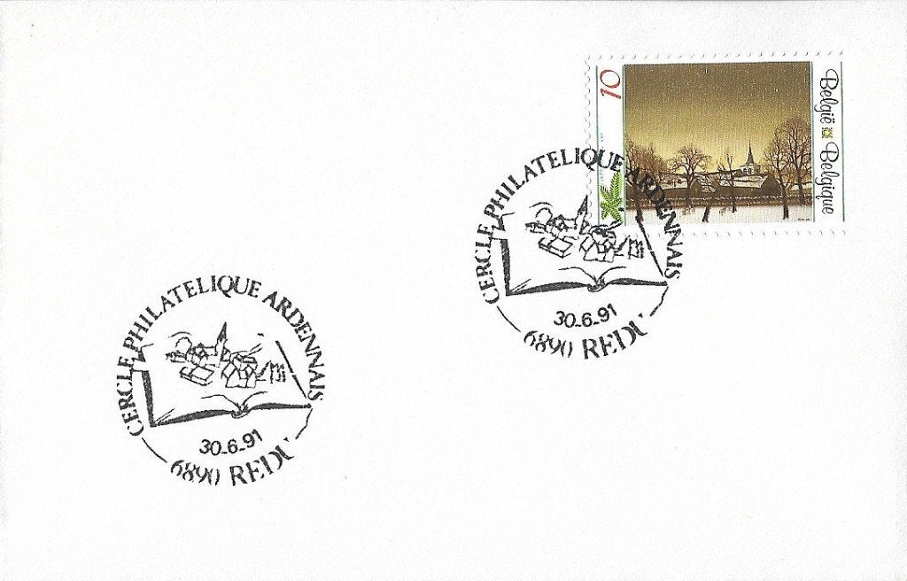 1991 - BELGIQUE - Cercle Philatélique Ardennais + Y&T 2392, Neuf, Non oblitéré, Avec enveloppe, Envoi