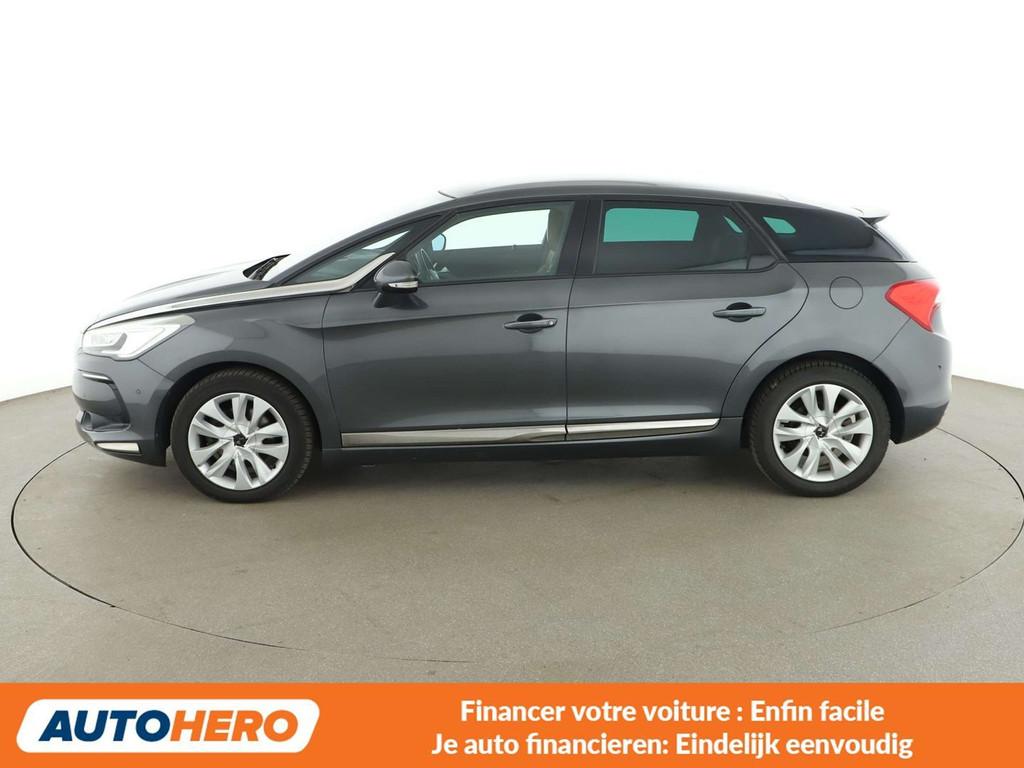 DS Automobiles DS 5 1.6 THP (année de construction 2015), Autos, DS, Cuir, Argent ou Gris, Achat, 135 g/km