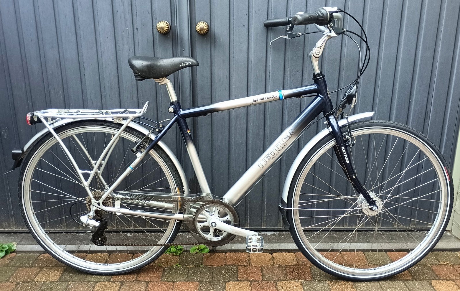 kettler city volledig aluminium naafdynamo 7V zgstaat, Fietsen en Brommers, Ophalen, Gebruikt, 26 inch of meer, Kettler