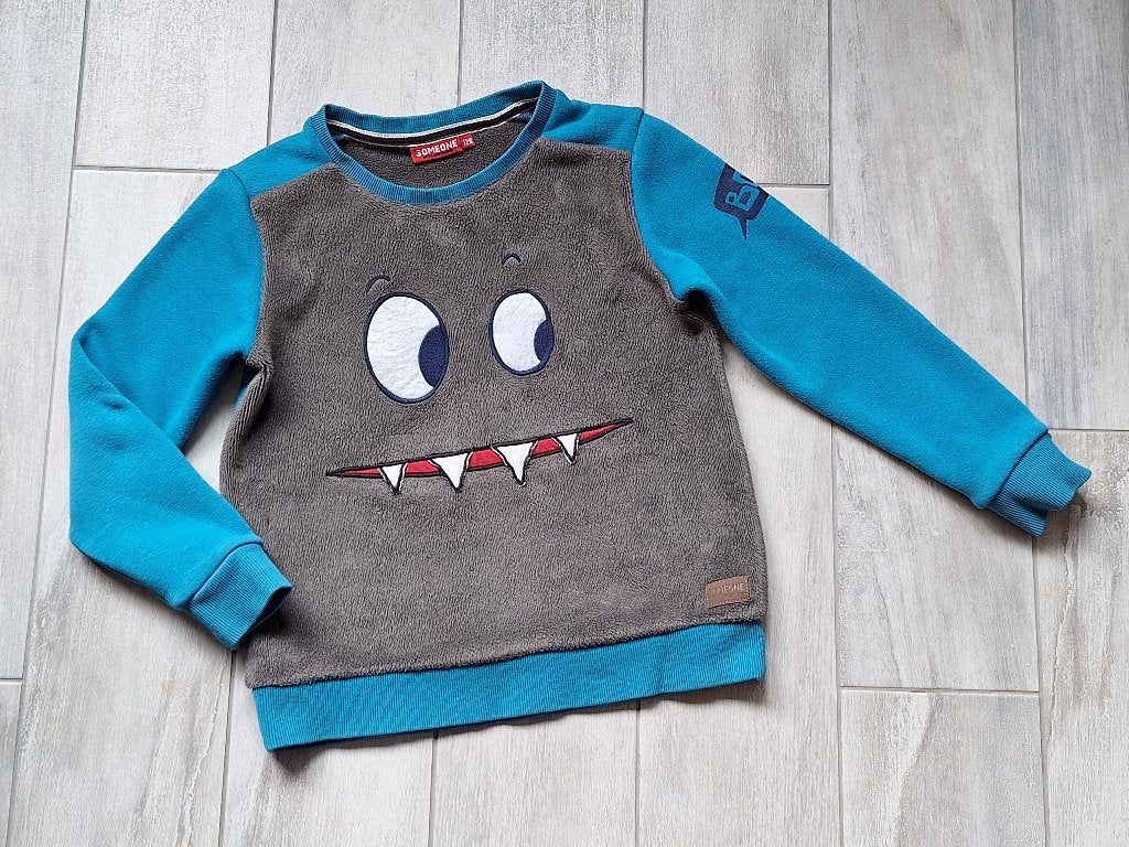 ★ M128 - Coole wintertrui Someone, Gebruikt, Trui of Vest, Ophalen of Verzenden, Jongen