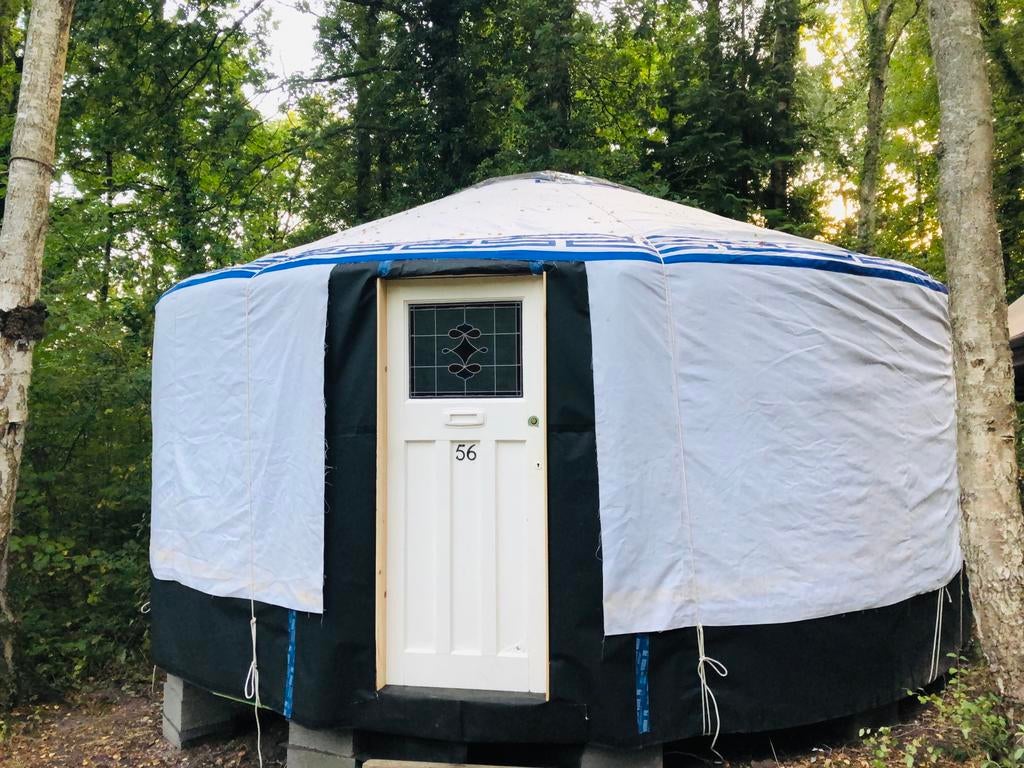Yourte 25 mc, Caravanes & Camping, Enlèvement, Utilisé