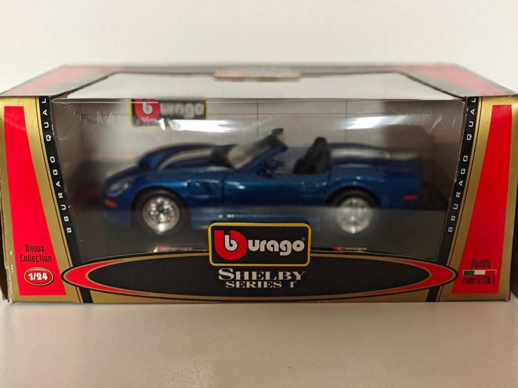 Bburago 1:24 Shelby Series 1, Hobby en Vrije tijd, Modelauto's | 1:24, Ophalen of Verzenden