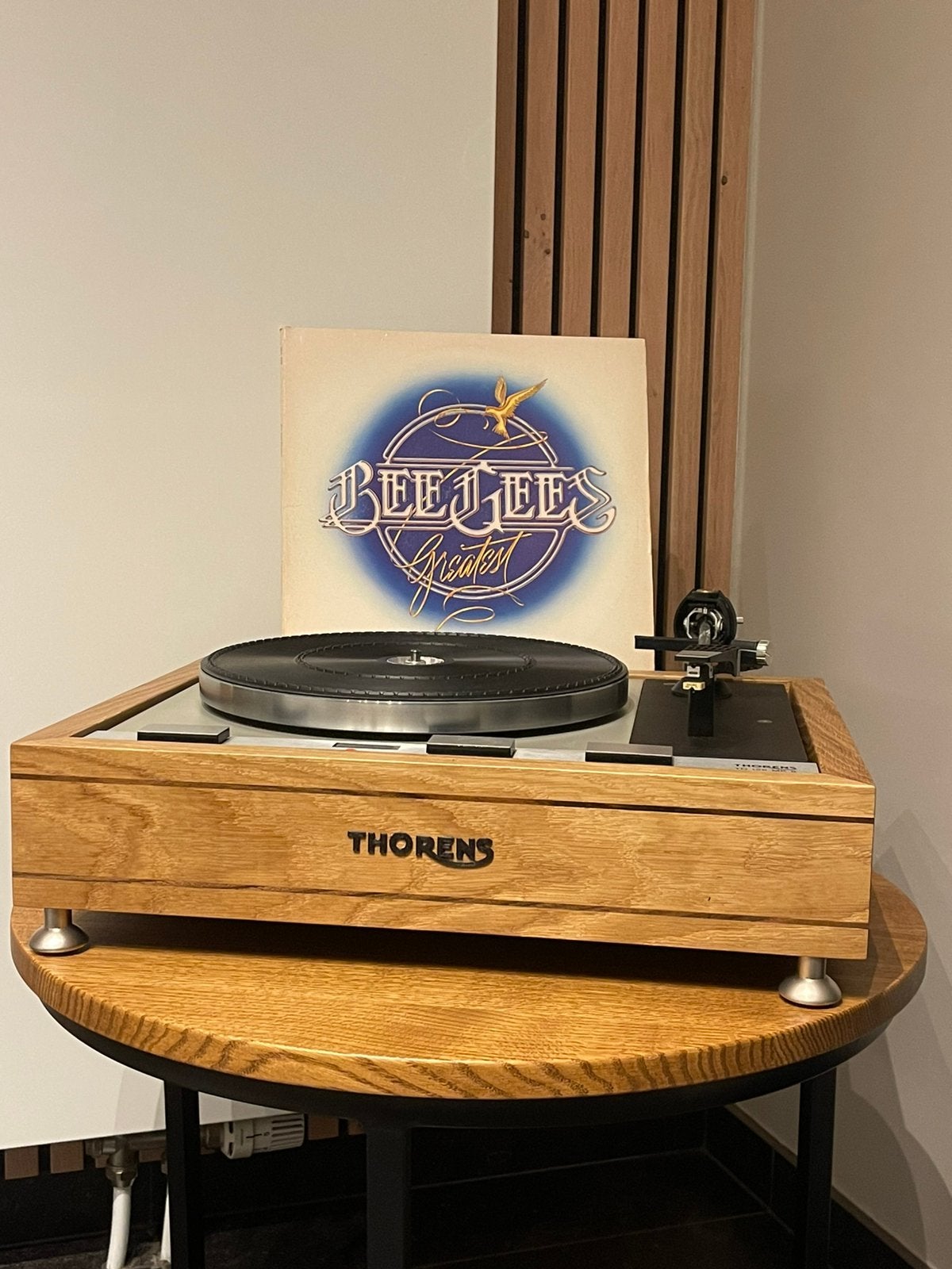Thorens TD MK ll, Ophalen, Zo goed als nieuw, Platenspeler, Thorens