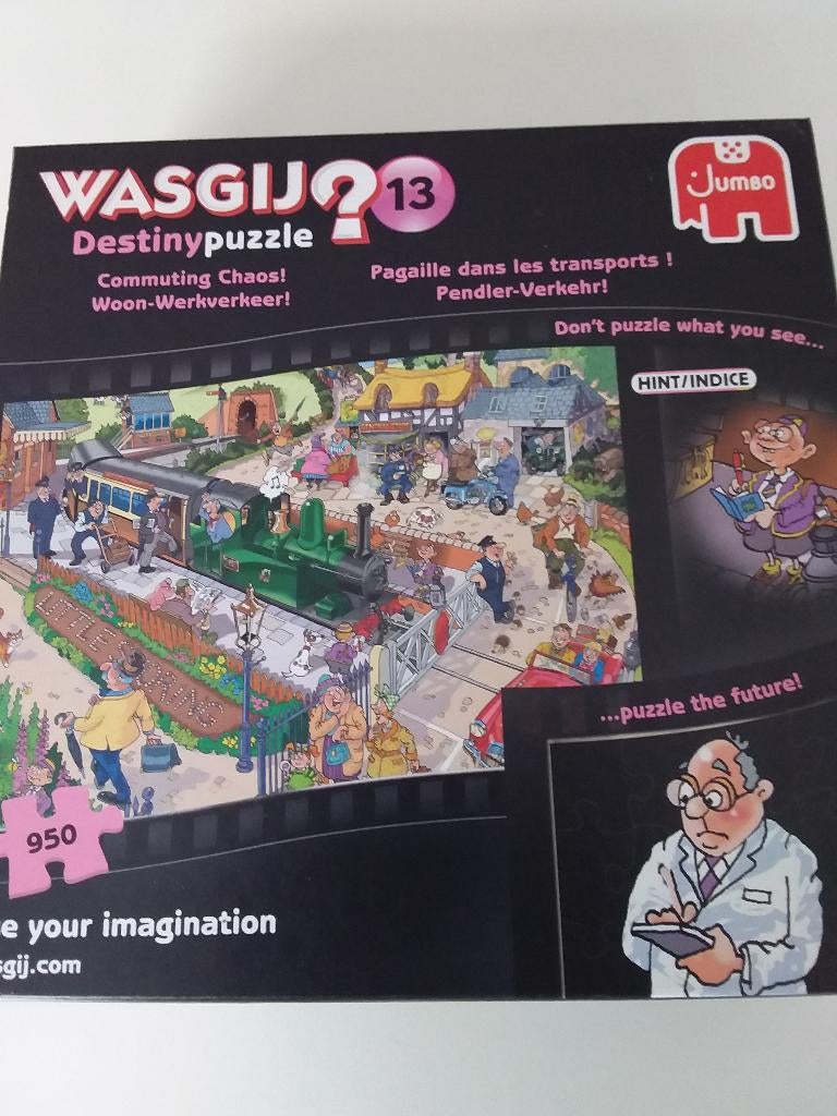 Puzzel Wasgij?, Ophalen, 500 t/m 1500 stukjes, Zo goed als nieuw, Legpuzzel