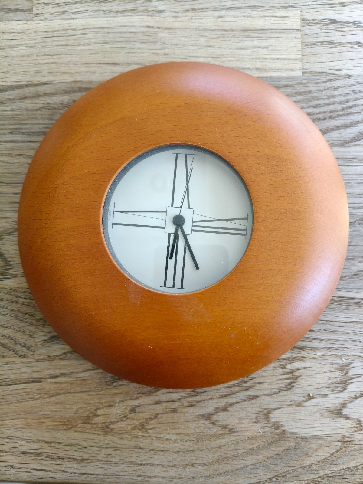 wandklok, Huis en Inrichting, Ophalen, Wandklok, Bruin, Analoog