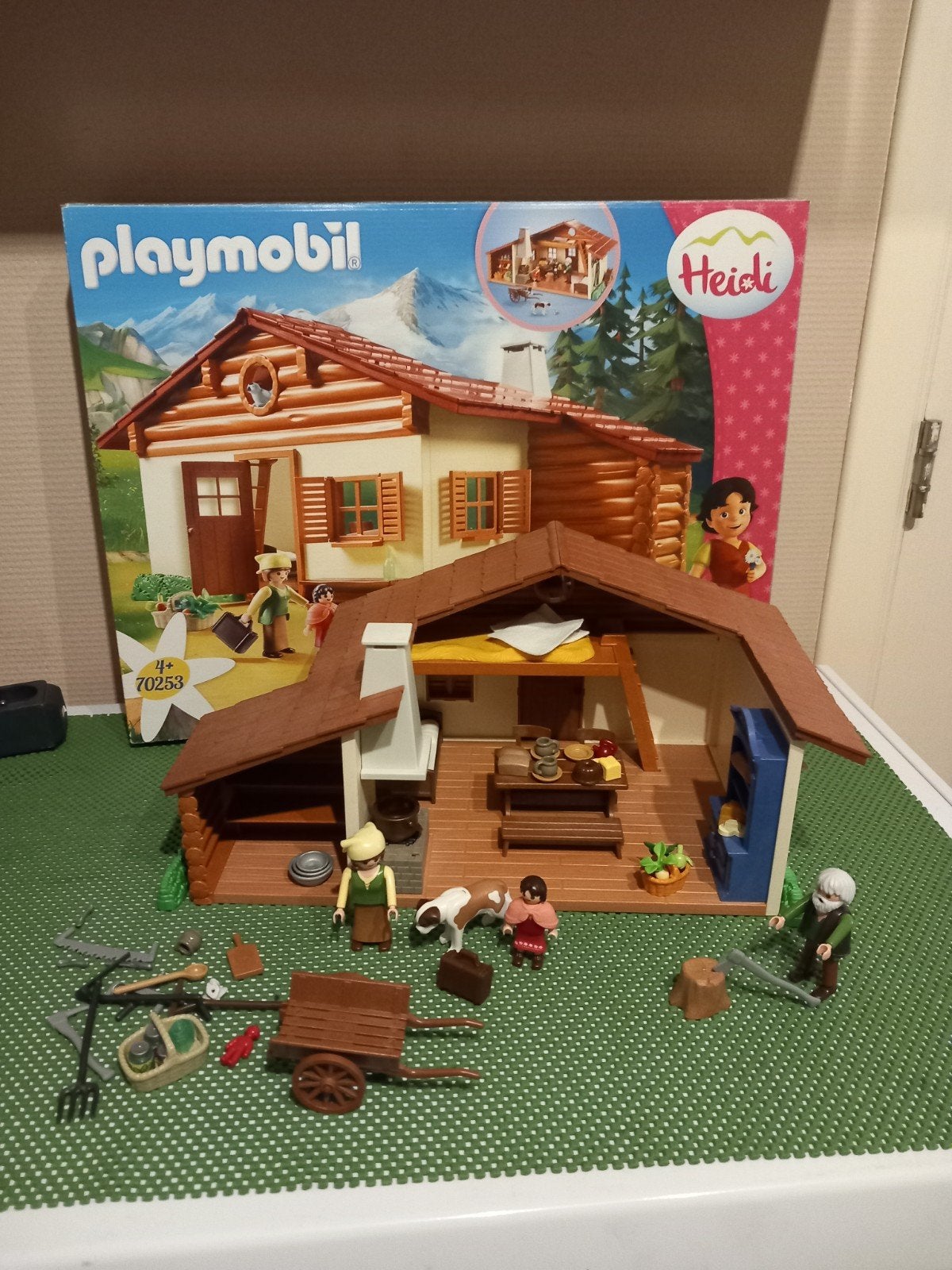 6 sets playmobil Heidi, Enlèvement, Comme neuf, Kit complet, Autres types