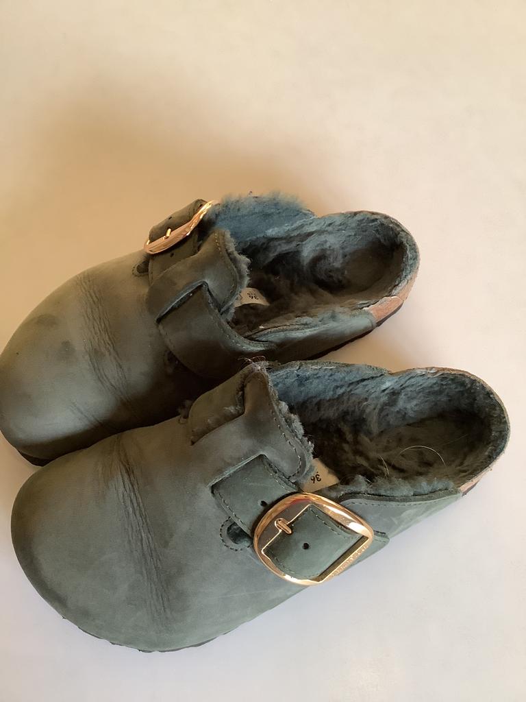 Slippers Birkenstock, Kleding | Dames, Schoenen, Ophalen of Verzenden, Zo goed als nieuw, Slippers