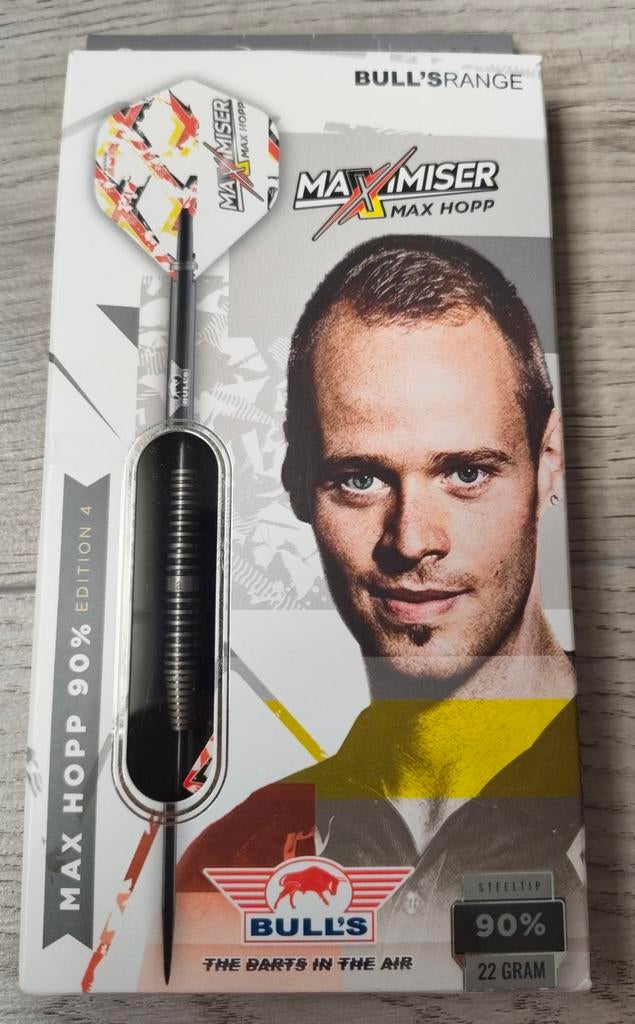 Bull's Max Hopp 90% Edition 4 22 gram, Sport en Fitness, Darts, Ophalen