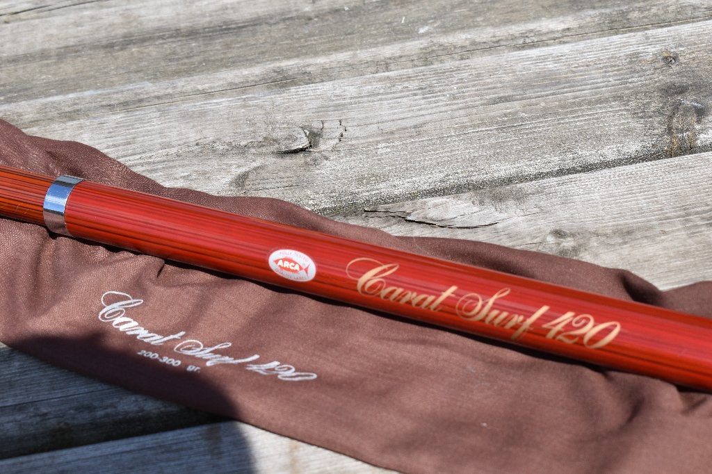 Carat Surf 4.2m ARCA hengel, Enlèvement, Comme neuf, Canne à lancer