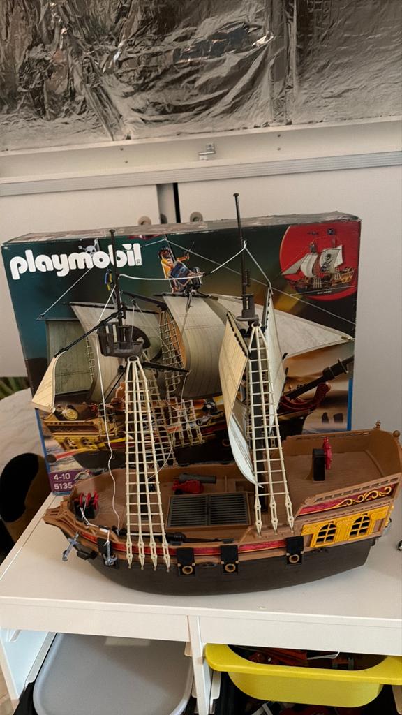 Piratenboot, Kinderen en Baby's, Ophalen, Zo goed als nieuw, Complete set