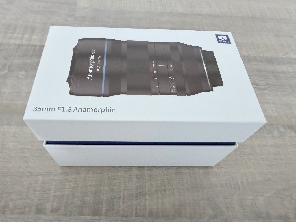 Sirui Anamorphic 35mm F1.8 1.33x Sony FE mount, Audio, Tv en Foto, Ophalen of Verzenden, Zo goed als nieuw, Overige typen