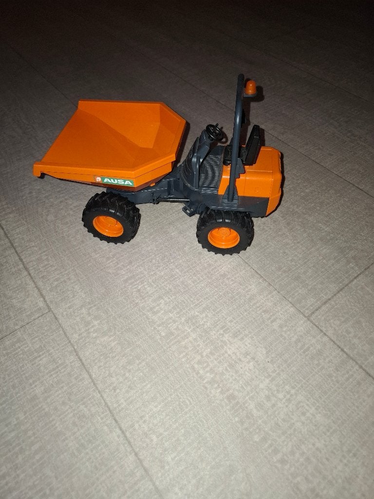 Bruder Ausa minidumper, Ophalen