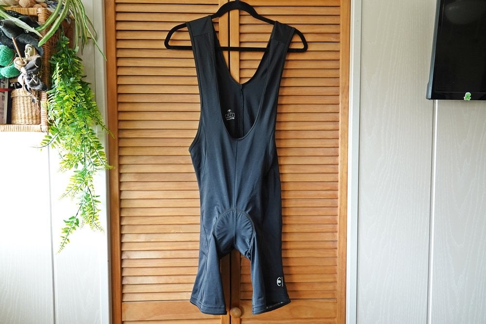 Ultima Italiä Wielrenbroek / Fietsbroek maat L met bretels, Verzenden, Ultima Italiä, Kinderen, Zo goed als nieuw