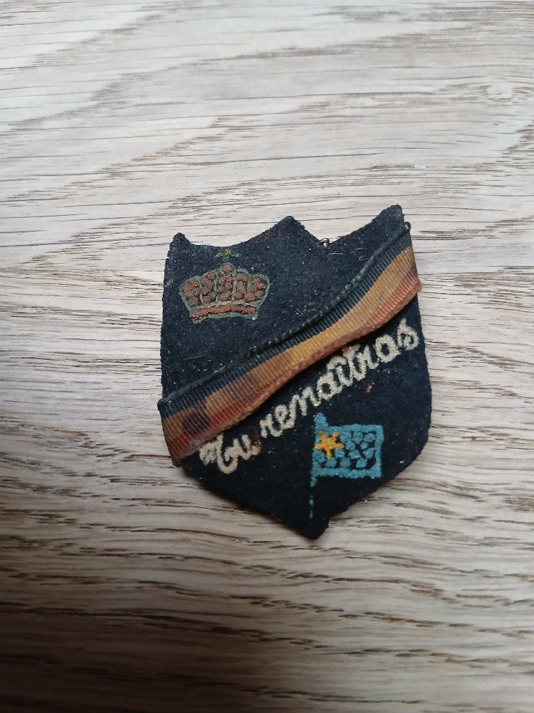 Insigne ancien du Congo Belge, Collections, Envoi, Armée de terre, Emblème ou Badge
