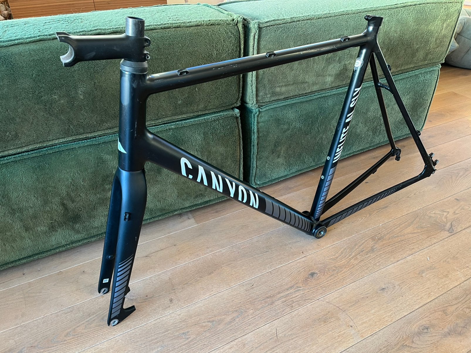 Canyon Inflite CX frameset 2xl, Fietsen en Brommers, Gebruikt, Heren, Aluminium, 61 tot 65 cm
