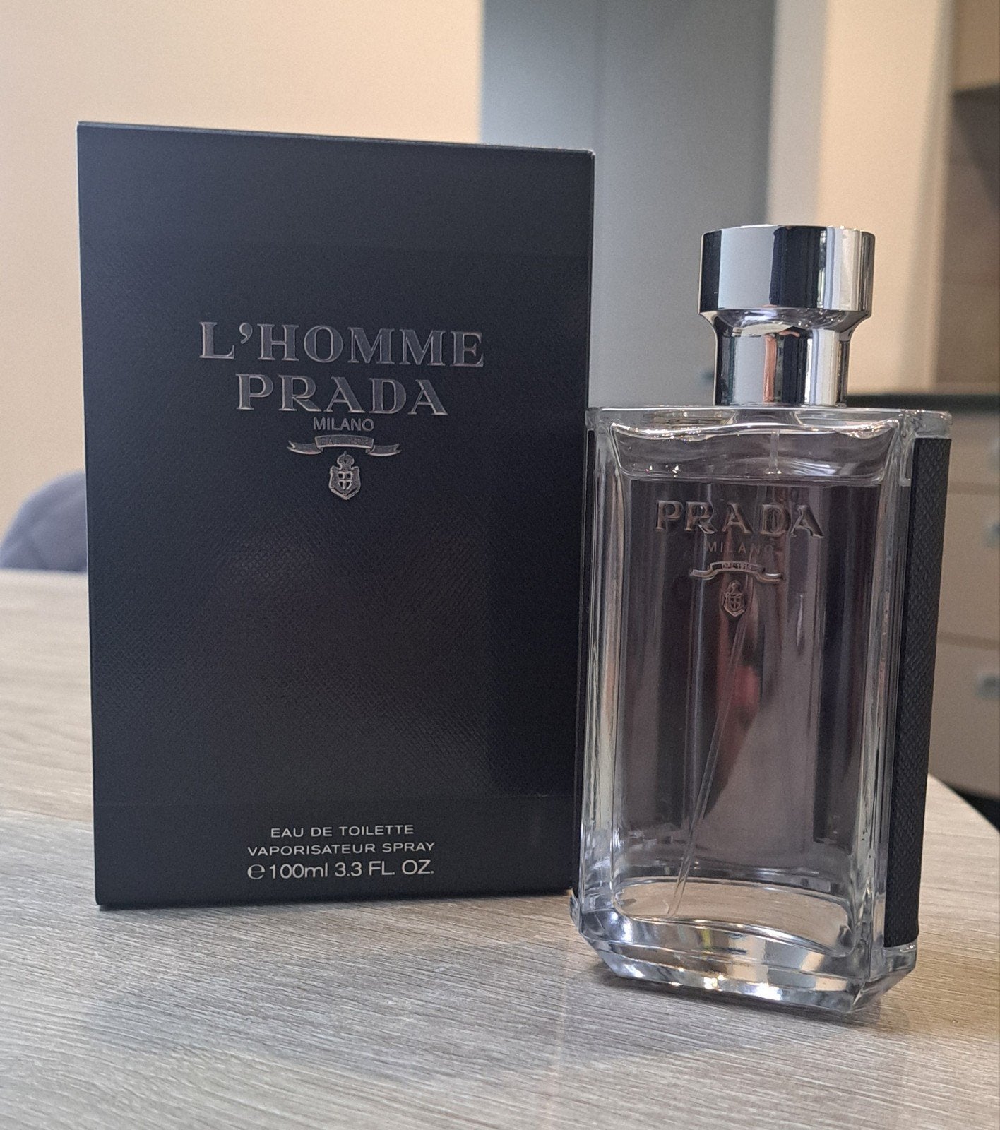 Prada L'Homme, Enlèvement ou Envoi