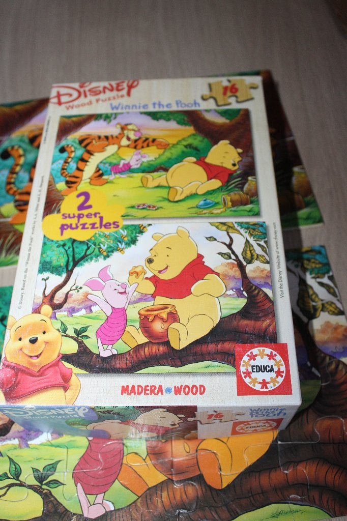 puzzle en bois Winnie l'ourson, Ophalen, Gebruikt, Van hout