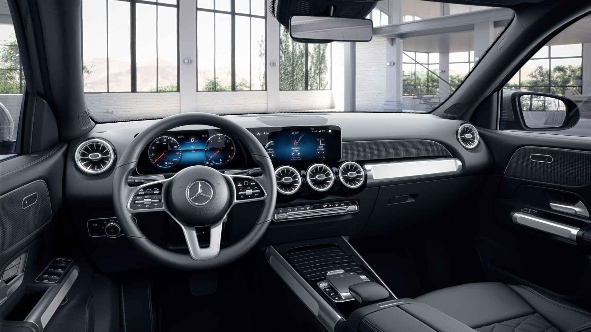 Mercedes-Benz GLB-Klasse 200 D Luxury Line | Distronic + Stu, Autos, Argent ou Gris, Entreprise, Carnet d'entretien, 5 portes