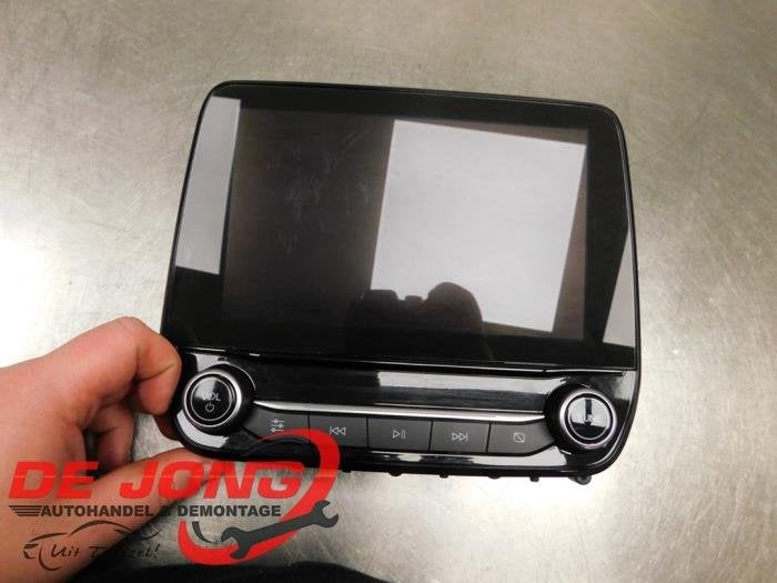 Display Multi Media regelunit van een Ford Fiesta, Gebruikt, -, -, Ophalen of Verzenden