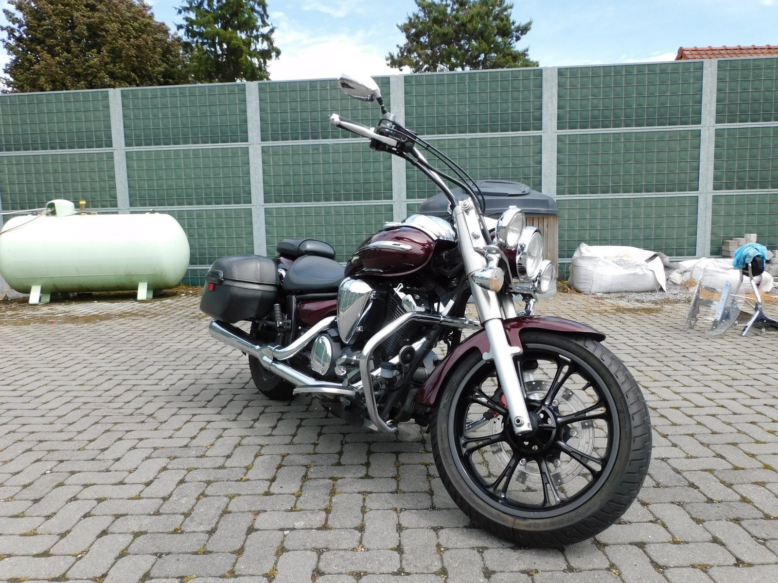 Yamaha XVS950 Midnight Star | 38.500 km | Originele koffers, Motoren, Motoren | Yamaha, Particulier, Chopper, meer dan 35 kW, 2 cilinders