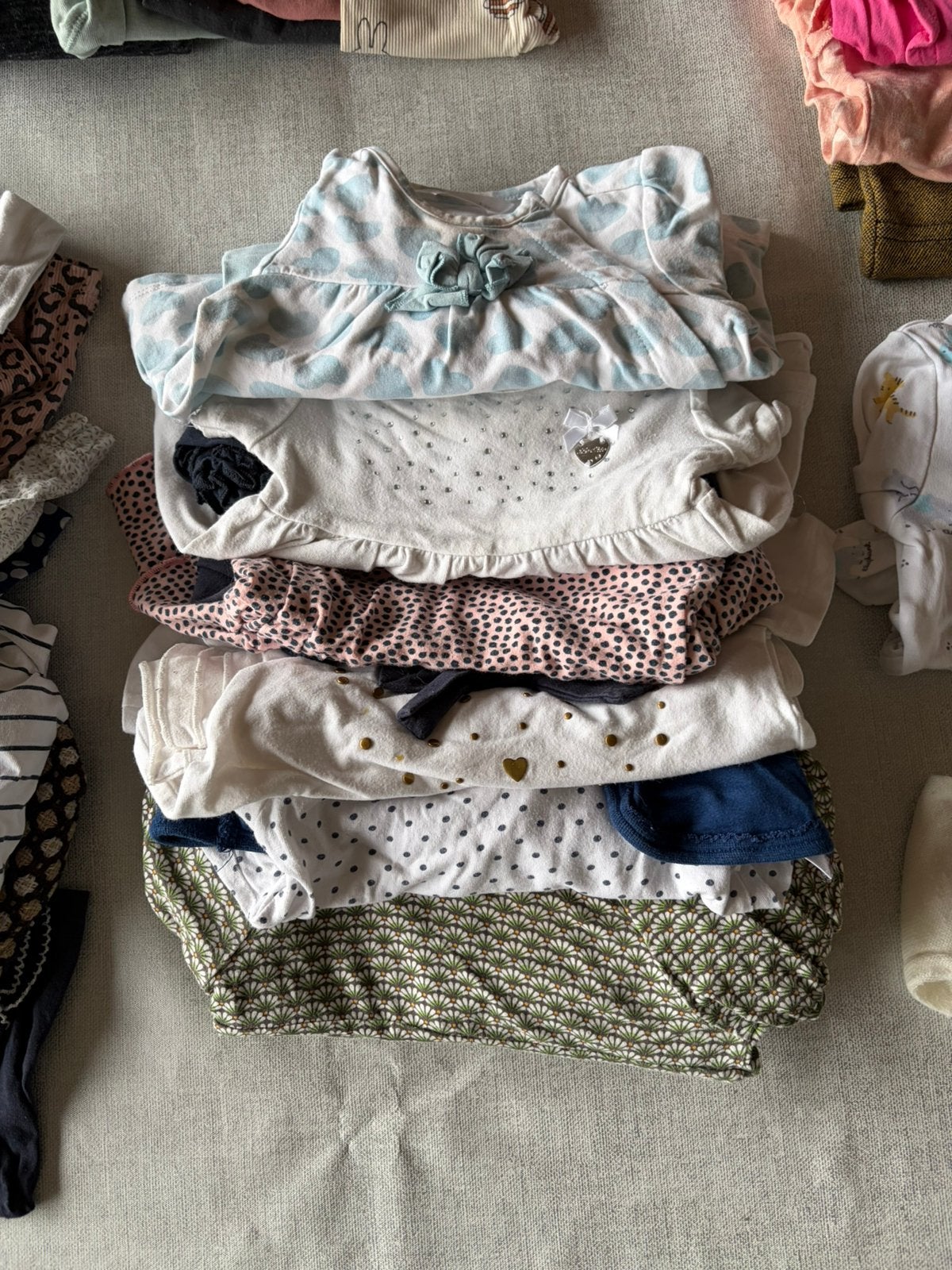 Pakket meisjes kleren maat 62, Ophalen, Gebruikt, Meisje, Setje