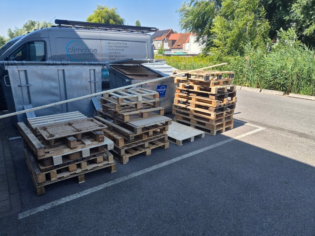 Houten paletten, Tuin en Terras, 3 tot 6 m³, Ophalen, Overige houtsoorten