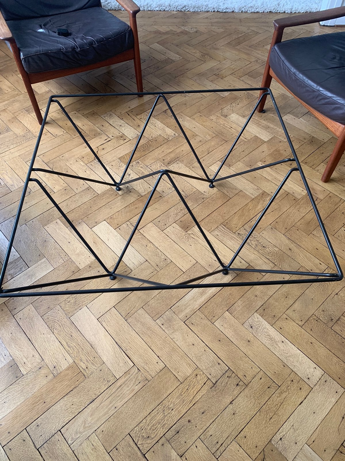 Structure table basse : Paolo Piva- Alanda - Réplique 80', Ophalen, Gebruikt, Glas