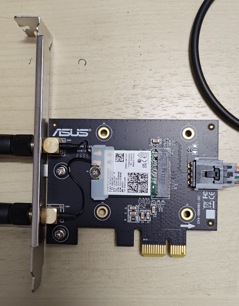 Ax3000 asus wifi 6 dual, Computers en Software, Ophalen of Verzenden, Gebruikt, Asus