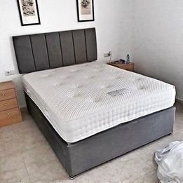 Nieuw bed + matras – Scherpe prijs – Alle maten, Verzenden, Nieuw, Tweepersoons, Overige kleuren