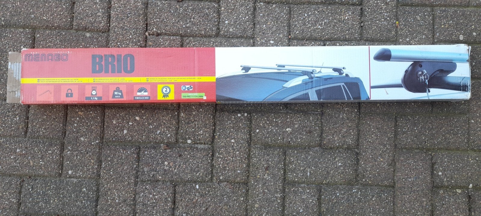 Dakdragers: Menabo Brio 120CM, Auto diversen, Dakdragers, Ophalen