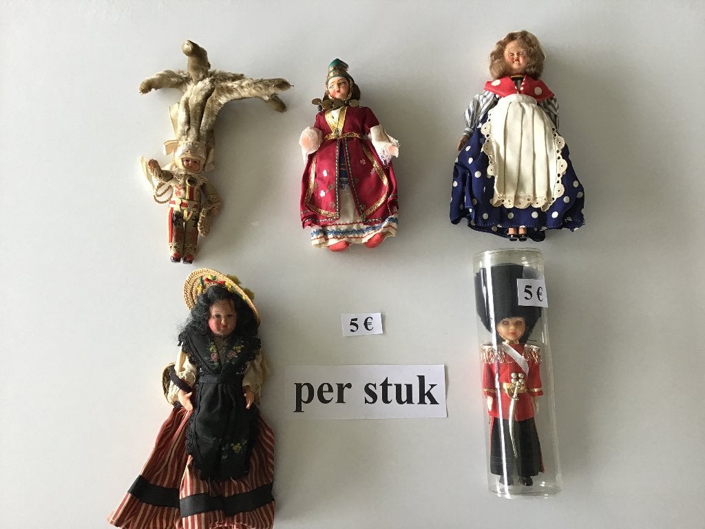 9 speciale poppetjes aan 5 euro per pop, Ophalen of Verzenden