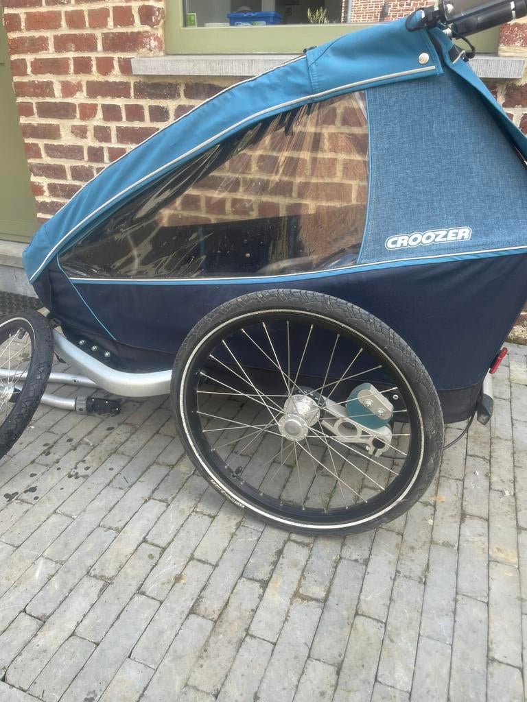 Croozer, Fietsen en Brommers, Ophalen, Opvouwbaar, 20 tot 40 kg, Zo goed als nieuw