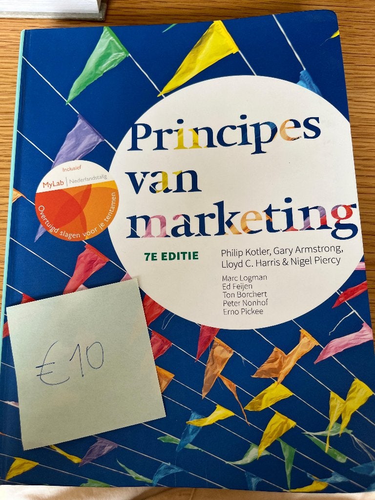 Principes van marketing, Livres, Enlèvement ou Envoi, Neuf, Économie et Marketing, Kotler, Armstrong, Harris , Piercy