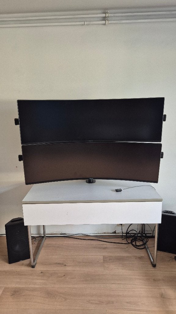 2 x Samsung 49" Curve C49HG90DMU (1 DEFECT), Computers en Software, Monitoren, Ophalen, Gebruikt, 101 t/m 150 Hz, Overige typen