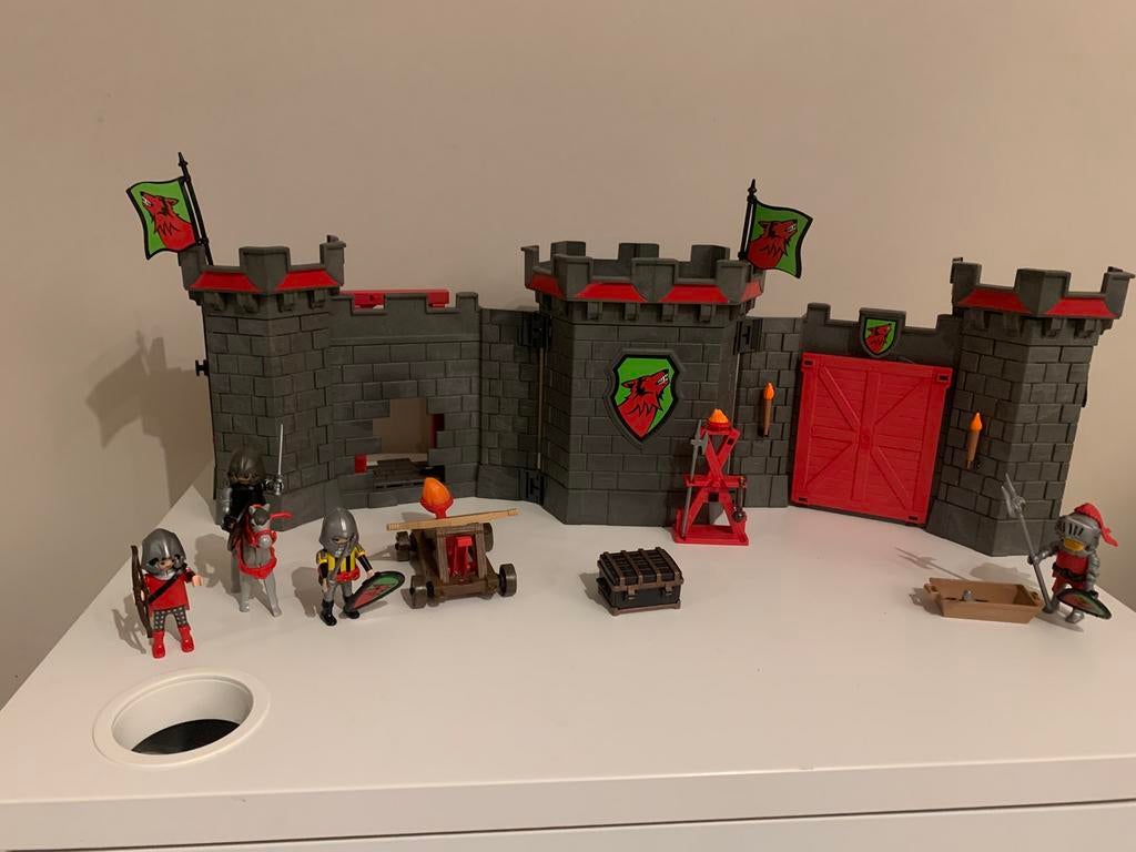 4440 Playmobil Kasteel koffer, Enlèvement, Comme neuf
