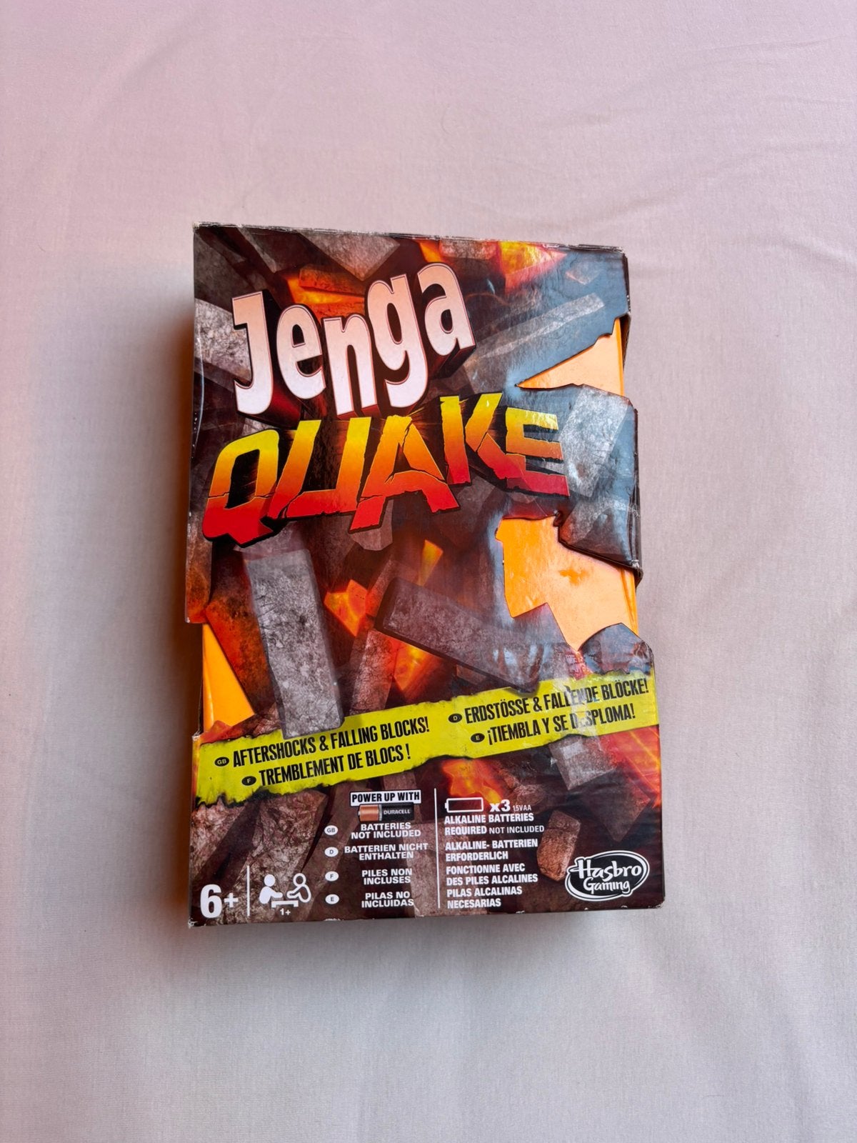 Jenga quake gezelschapsspel, Enlèvement, Comme neuf