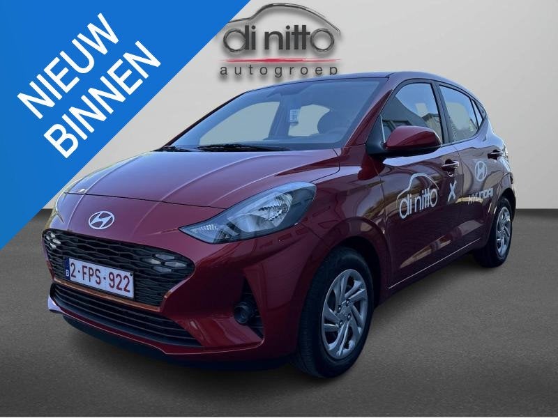 Hyundai i10 1.0I TWIST (998CC - 3L - 6PK/CV - 49KW, Auto's, Hyundai, Voorwielaandrijving, Automatische klimaatregeling, Stof, Bedrijf