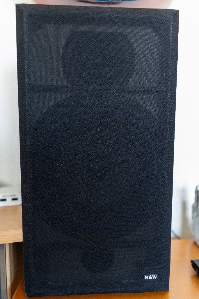 Set luidsprekerboxen B& W DM 110, TV, Hi-fi & Vidéo, Enceintes, Kit d'enceintes, 60 à 120 watts, Enlèvement, Utilisé