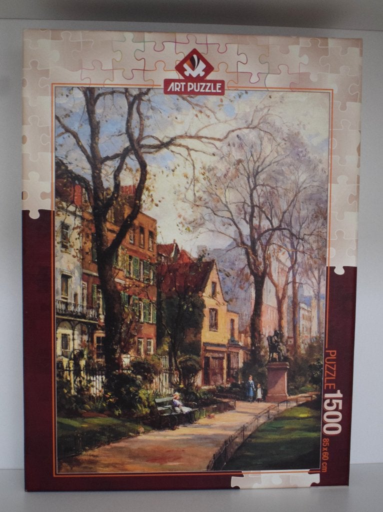 Art puzzel 1500 stuks, Ophalen of Verzenden, 500 t/m 1500 stukjes, Zo goed als nieuw, Legpuzzel