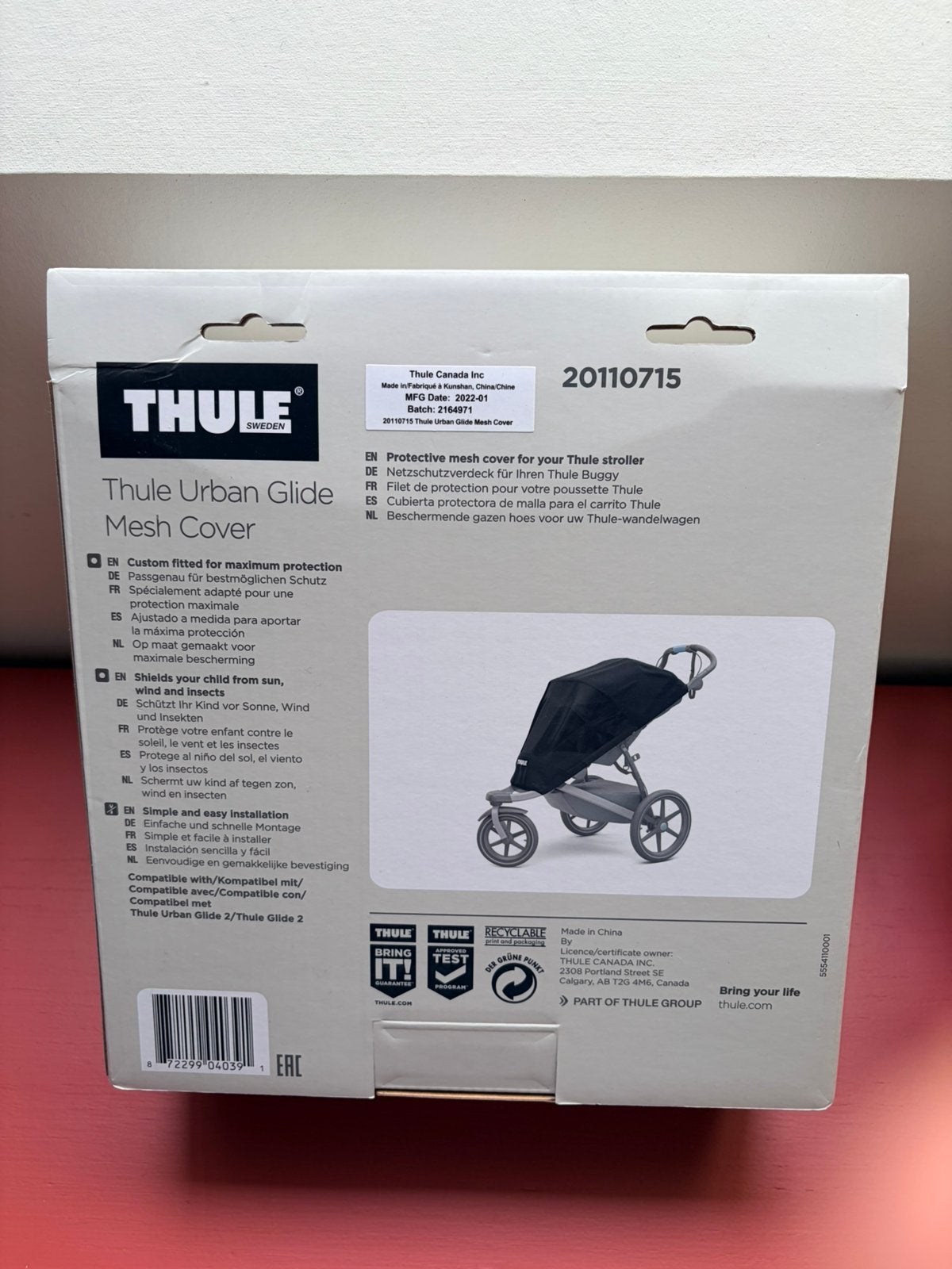 Thule Urban Glide mesh cover, Ophalen of Verzenden, Nieuw, Overige merken