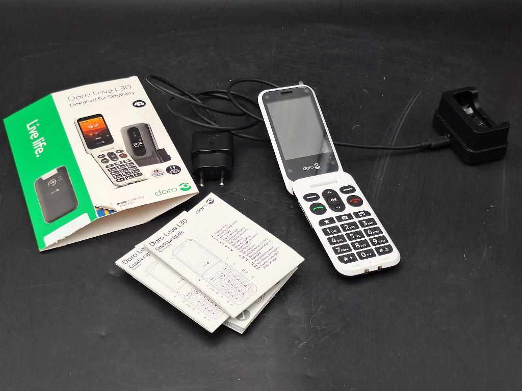 Doro Leva L 30, voor ouderen, nieuwstaat, Telecommunicatie, Mobiele telefoons | Overige merken, Nieuw, Inklapmodel, Ophalen of Verzenden